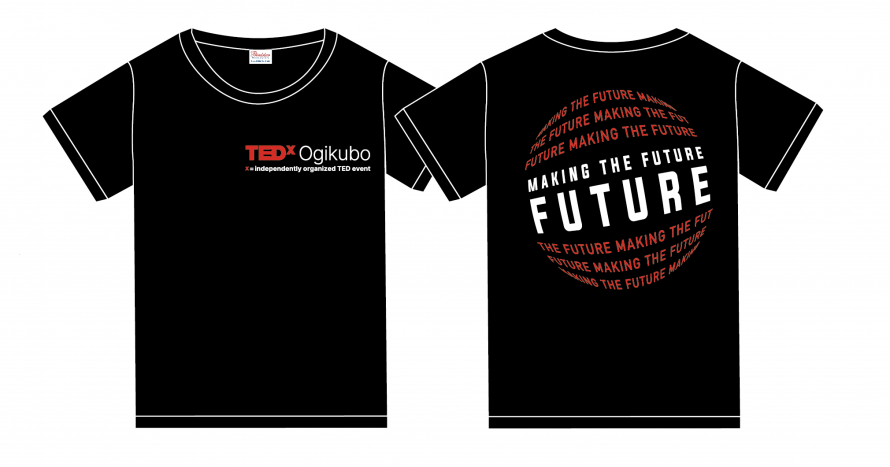 パーソナルスタイリストのみなみ佳菜さんデザインのTEDｘOgikubo2023　Tシャツ